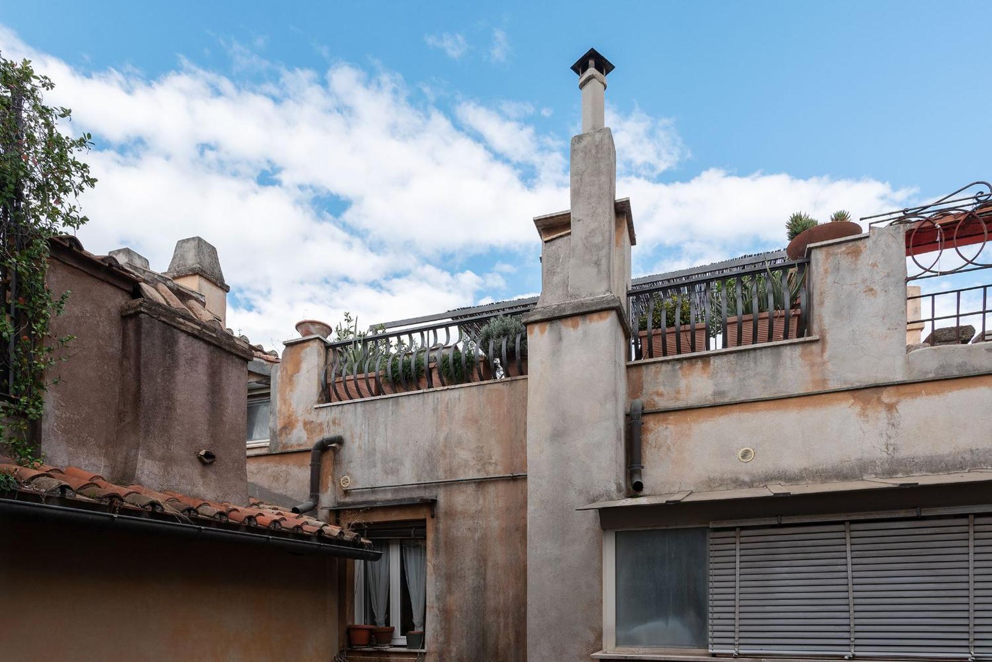 Apartmán Piazza Navona Penthouse Řím Exteriér fotografie