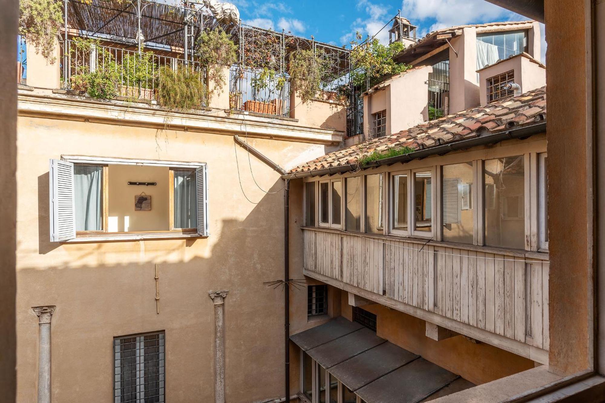 Apartmán Piazza Navona Penthouse Řím Exteriér fotografie